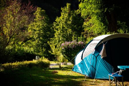 emplacement tente Camping Val de Saures