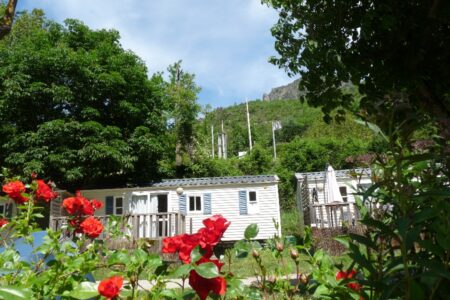 location mobile-home camping la muse GORGES DU TARN