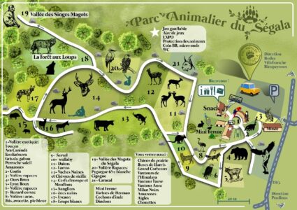 Parc animalier du Ségala - Pradinas (groupes)