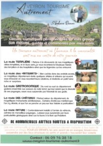 Aveyron Tourisme Autrement: Exploitant VTC (groupes)
