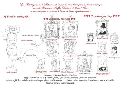 Théâtre : "Mariages" par la troupe des Martagons de l'Aubrac